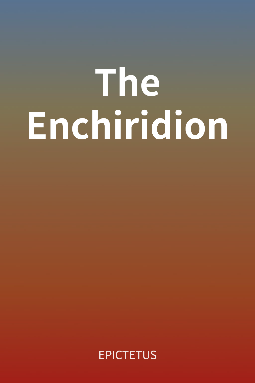 The Enchiridion cover