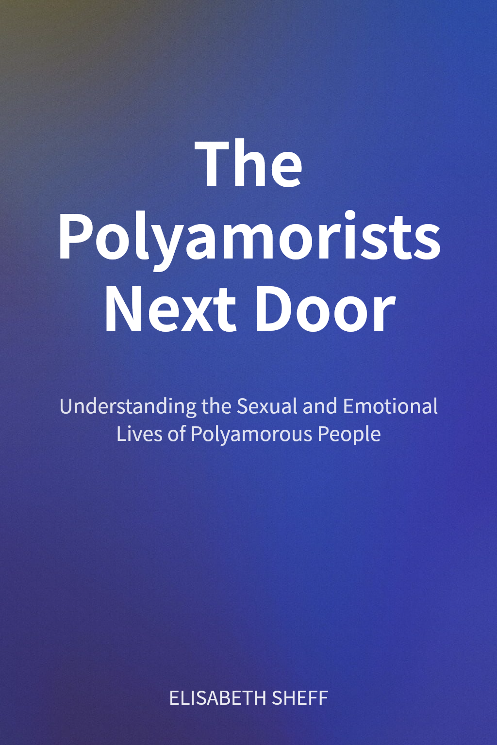 The Polyamorists Next Door cover