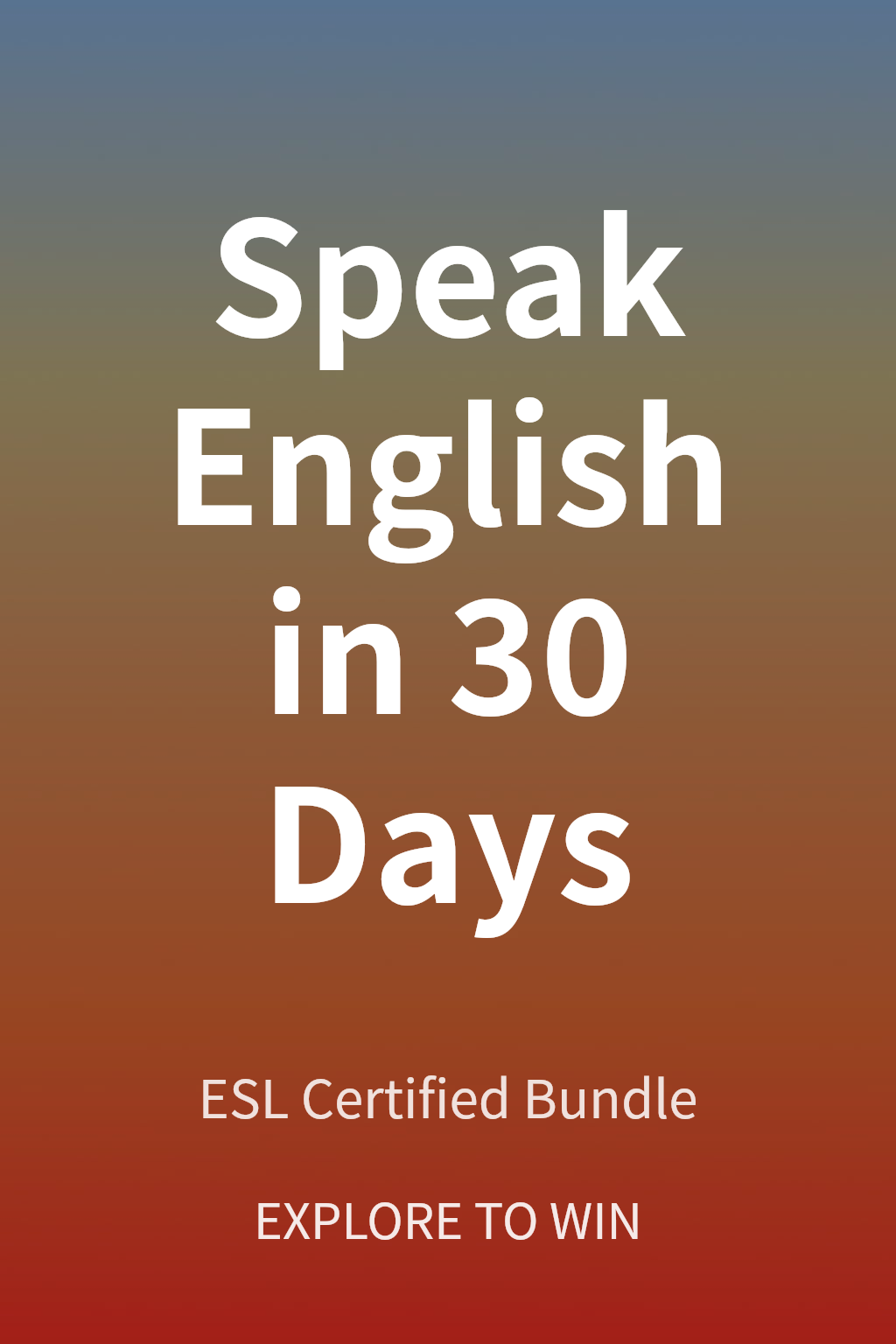 Speak English in 30 Days cover