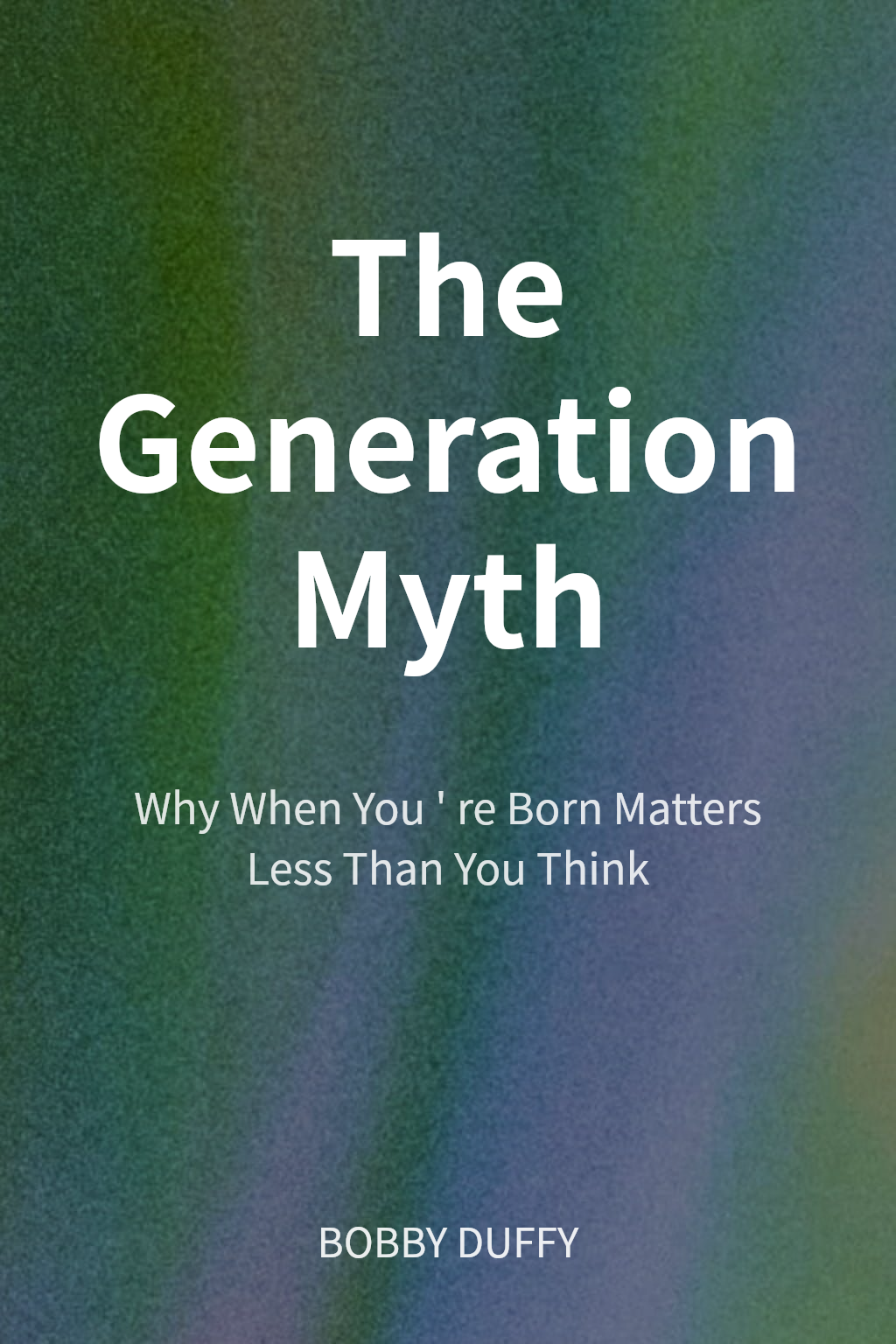 The Generation Myth 封面
