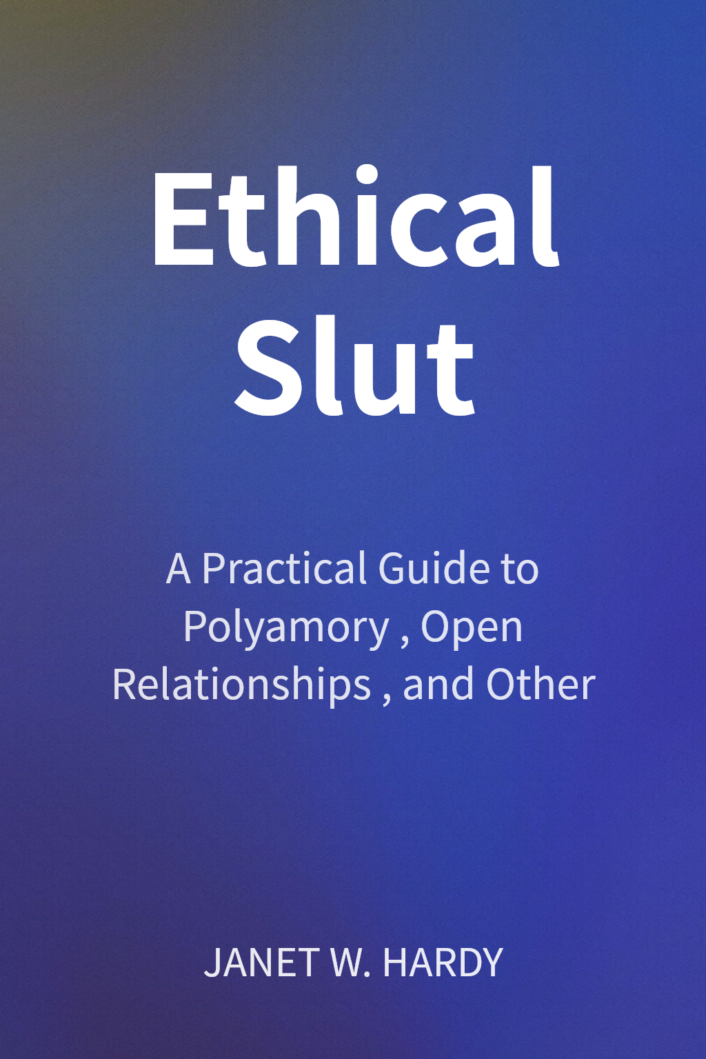 Ethical Slut cover