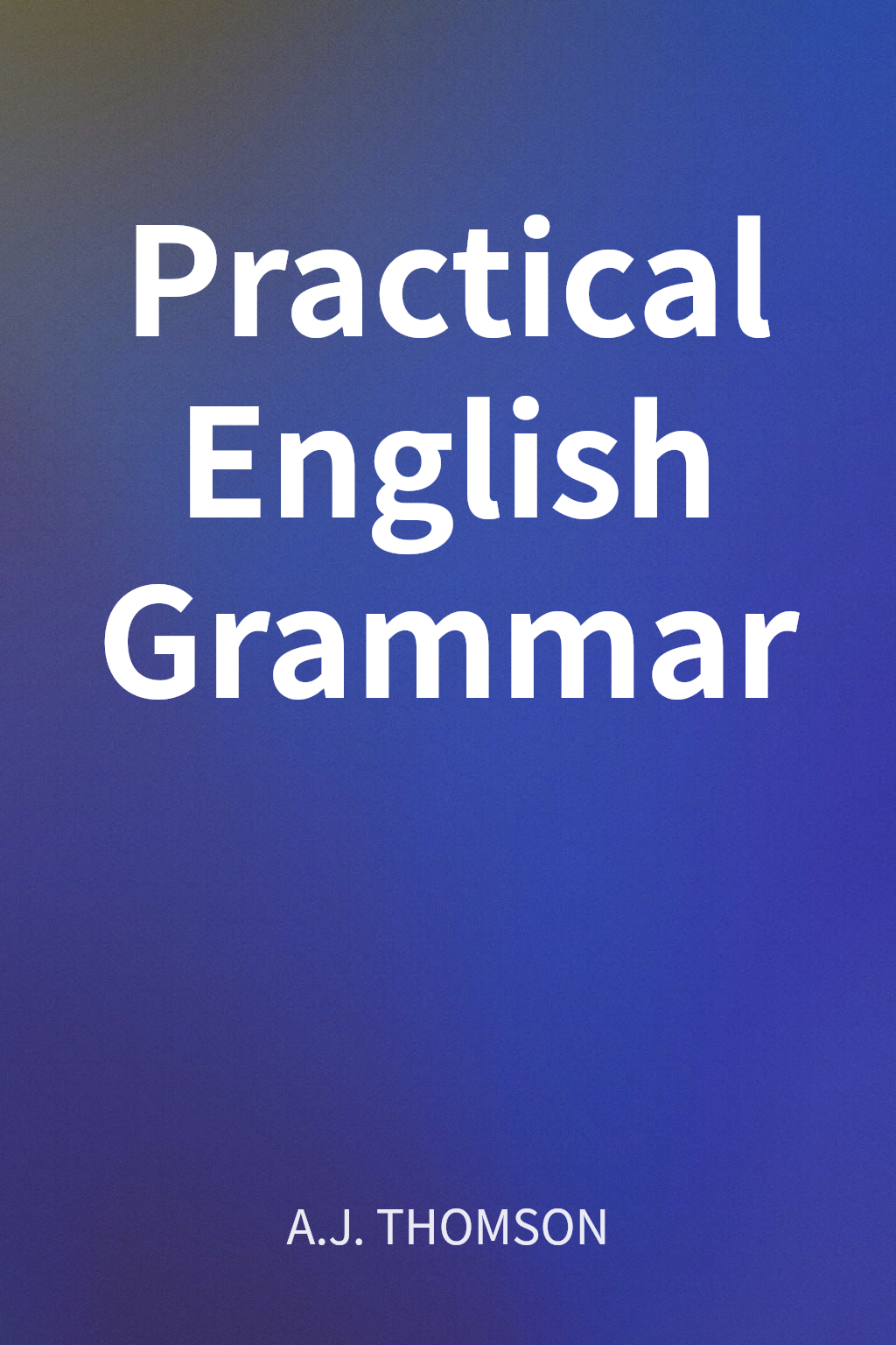 Practical English Grammar cover