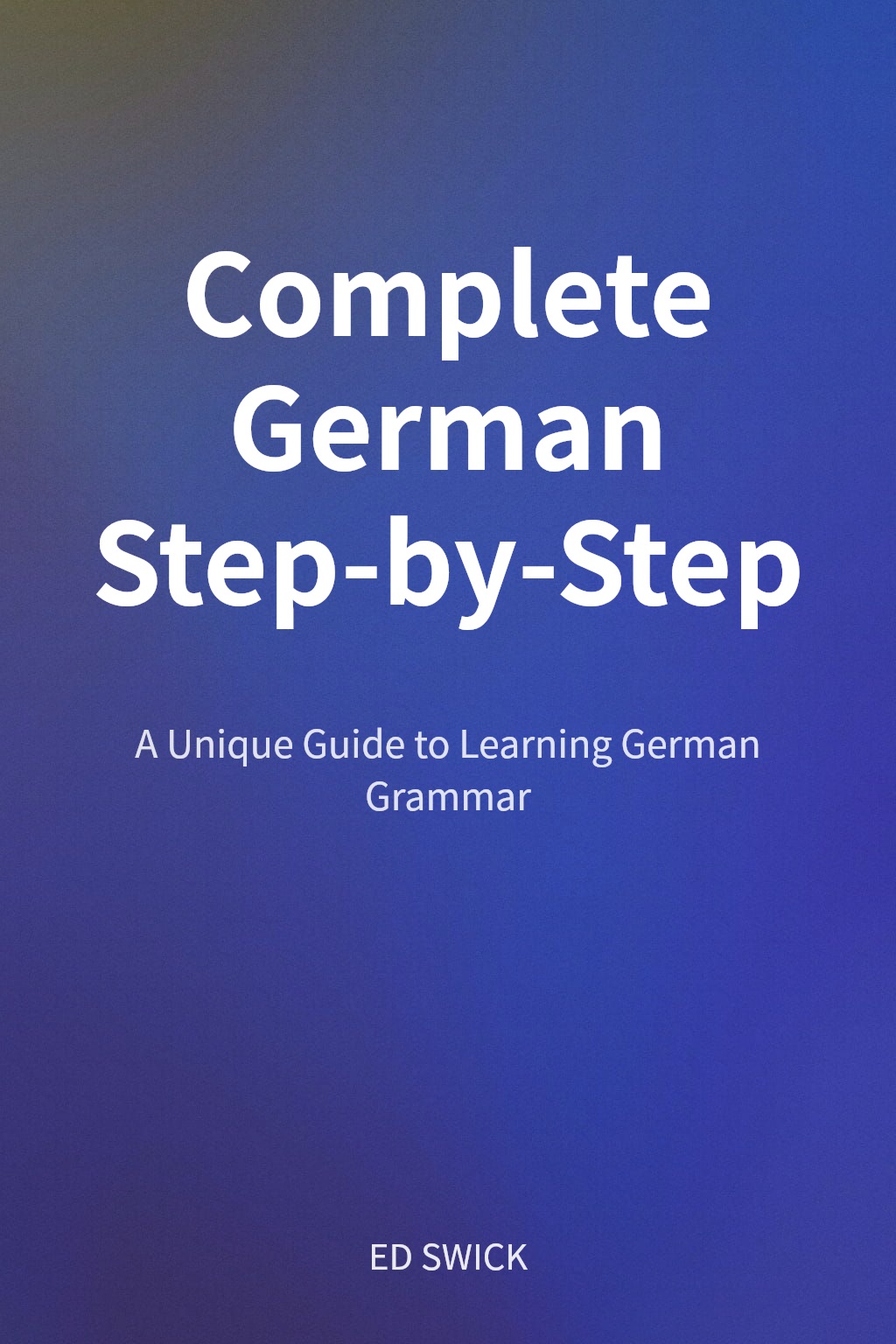 Complete German Step-by-Step cover