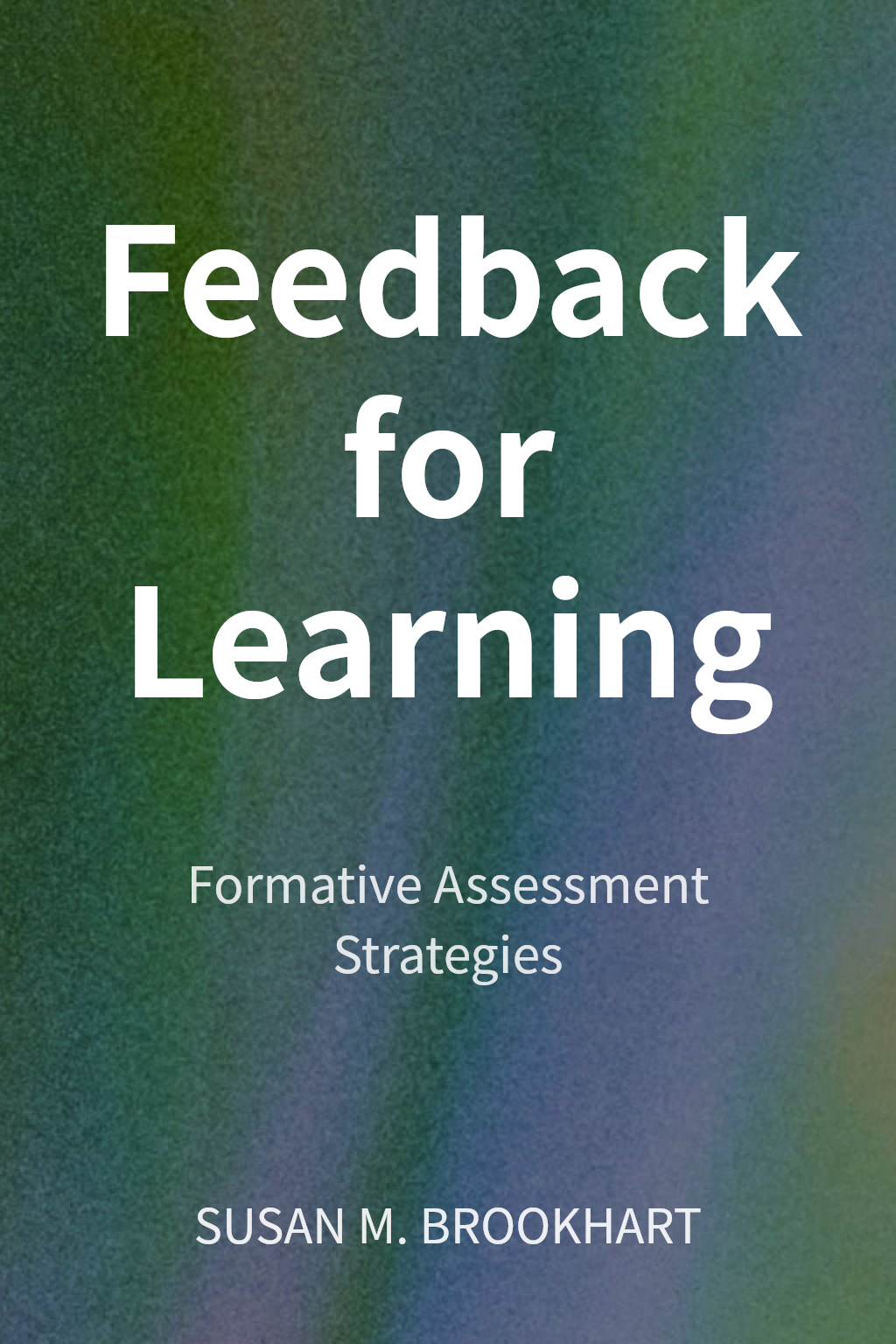 Feedback for Learning cover