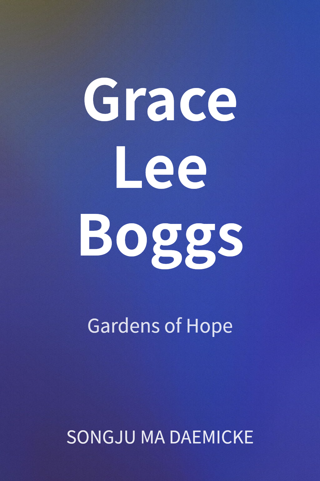 Grace Lee Boggs cover
