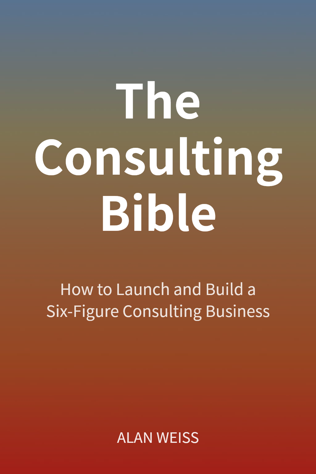 The Consulting Bible cover