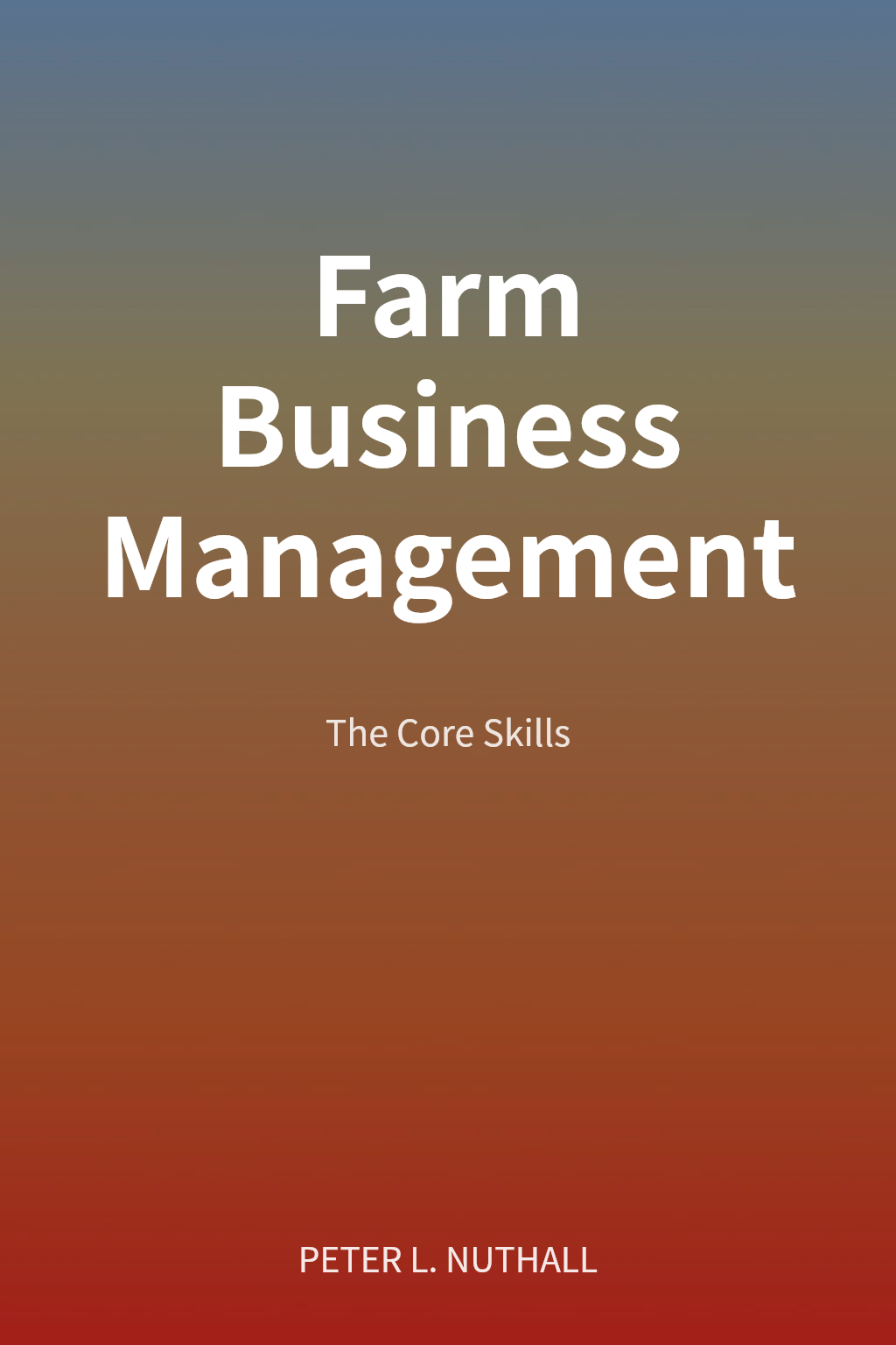 Farm Business Management cover