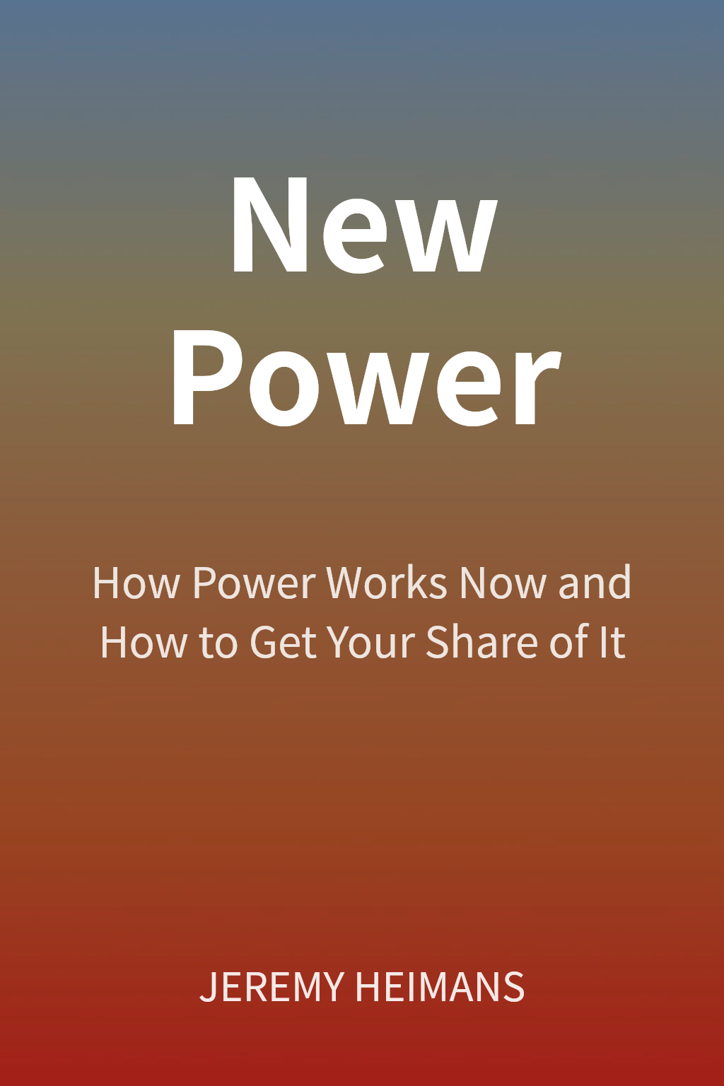 New Power cover