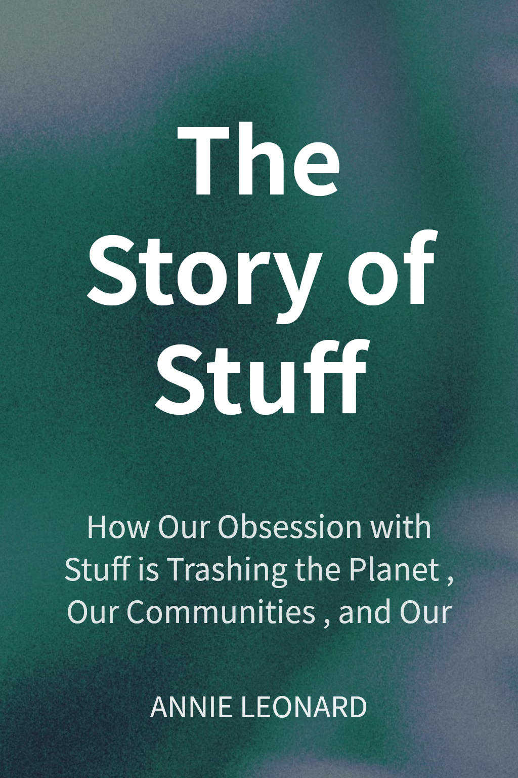 The Story of Stuff cover
