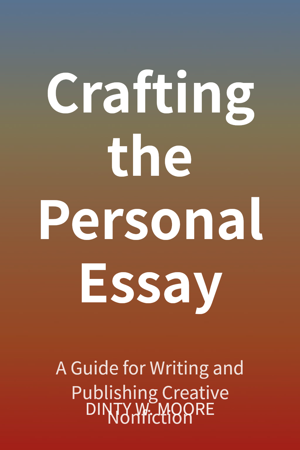 Crafting the Personal Essay cover