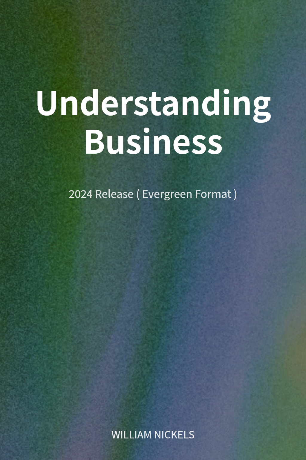 Understanding Business cover