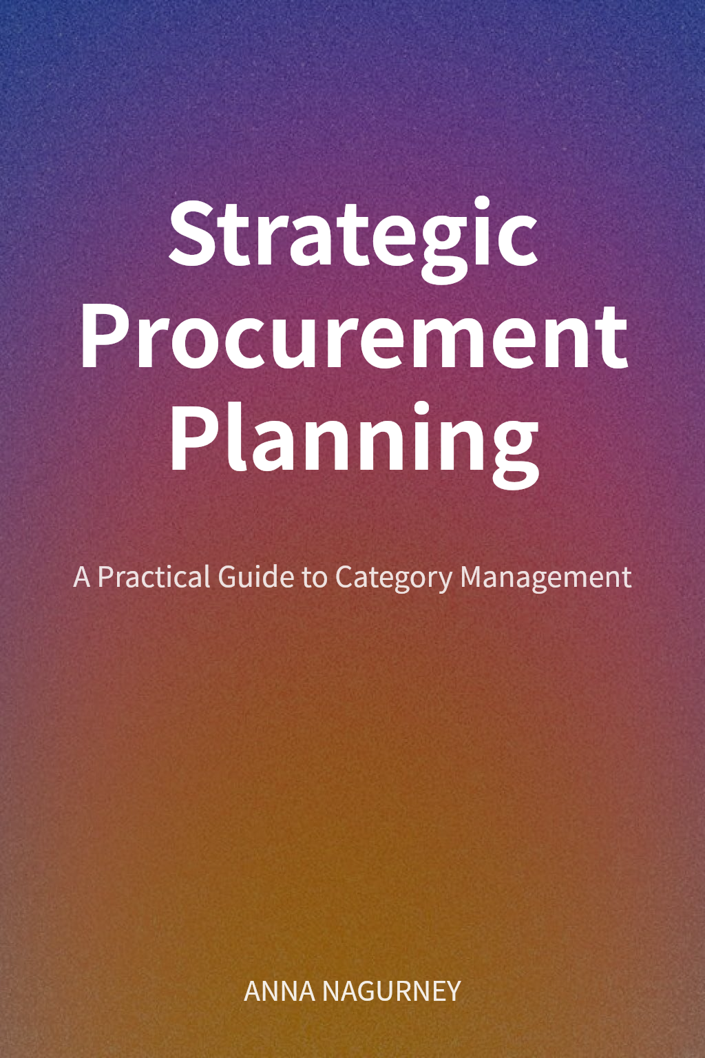Strategic Procurement Planning cover