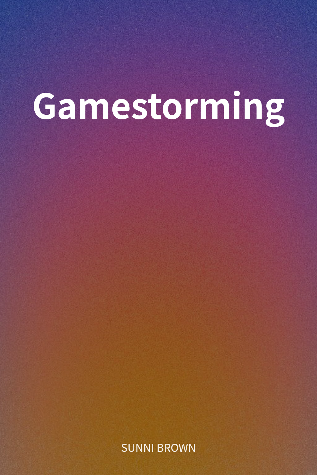Gamestorming cover