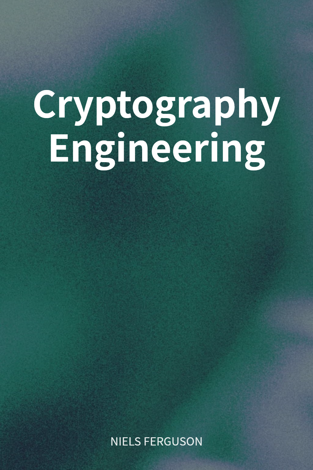Cryptography Engineering cover