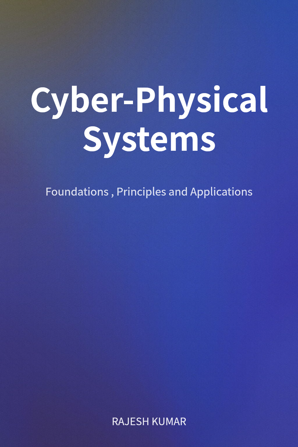 Cyber-Physical Systems cover