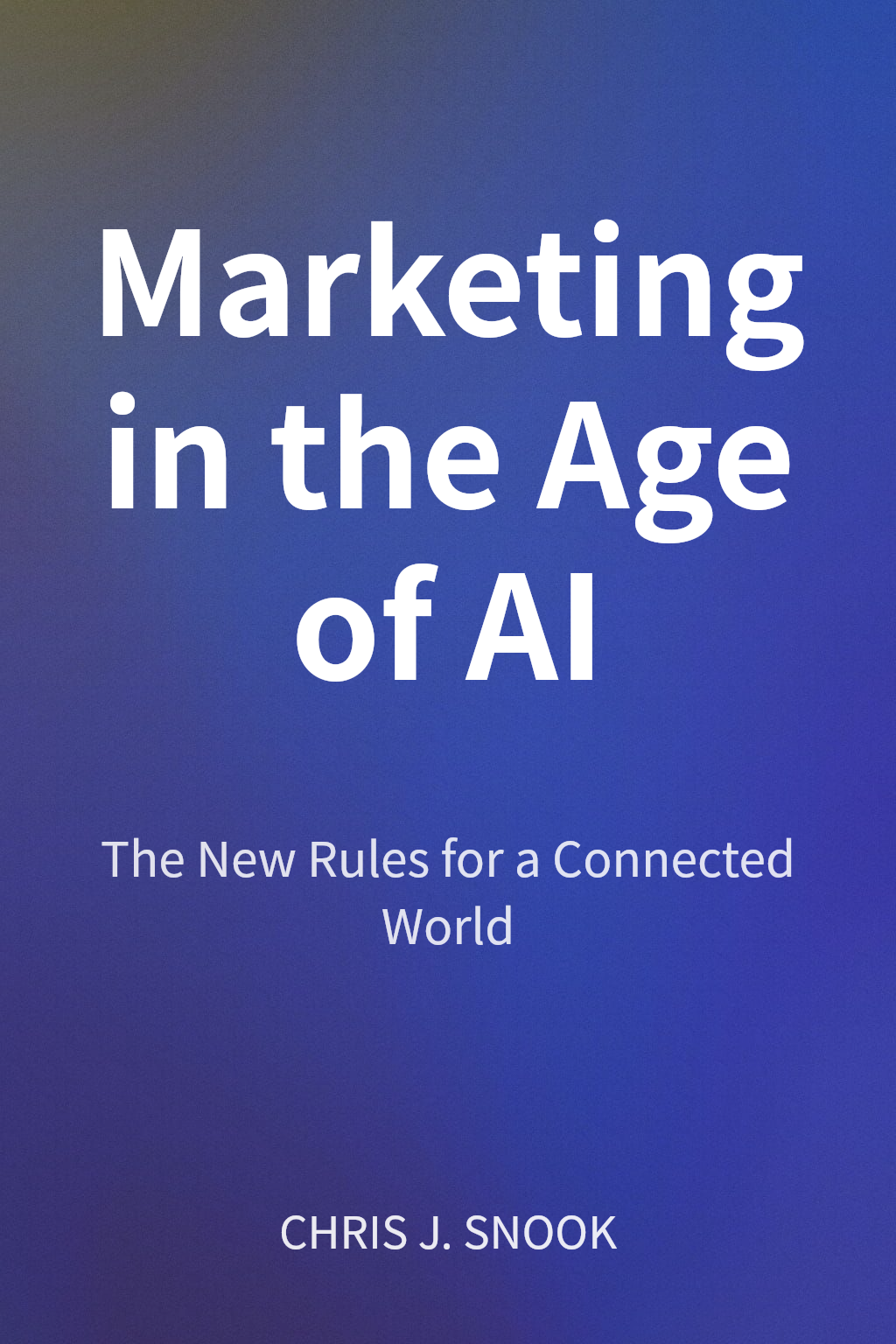 Marketing in the Age of AI cover