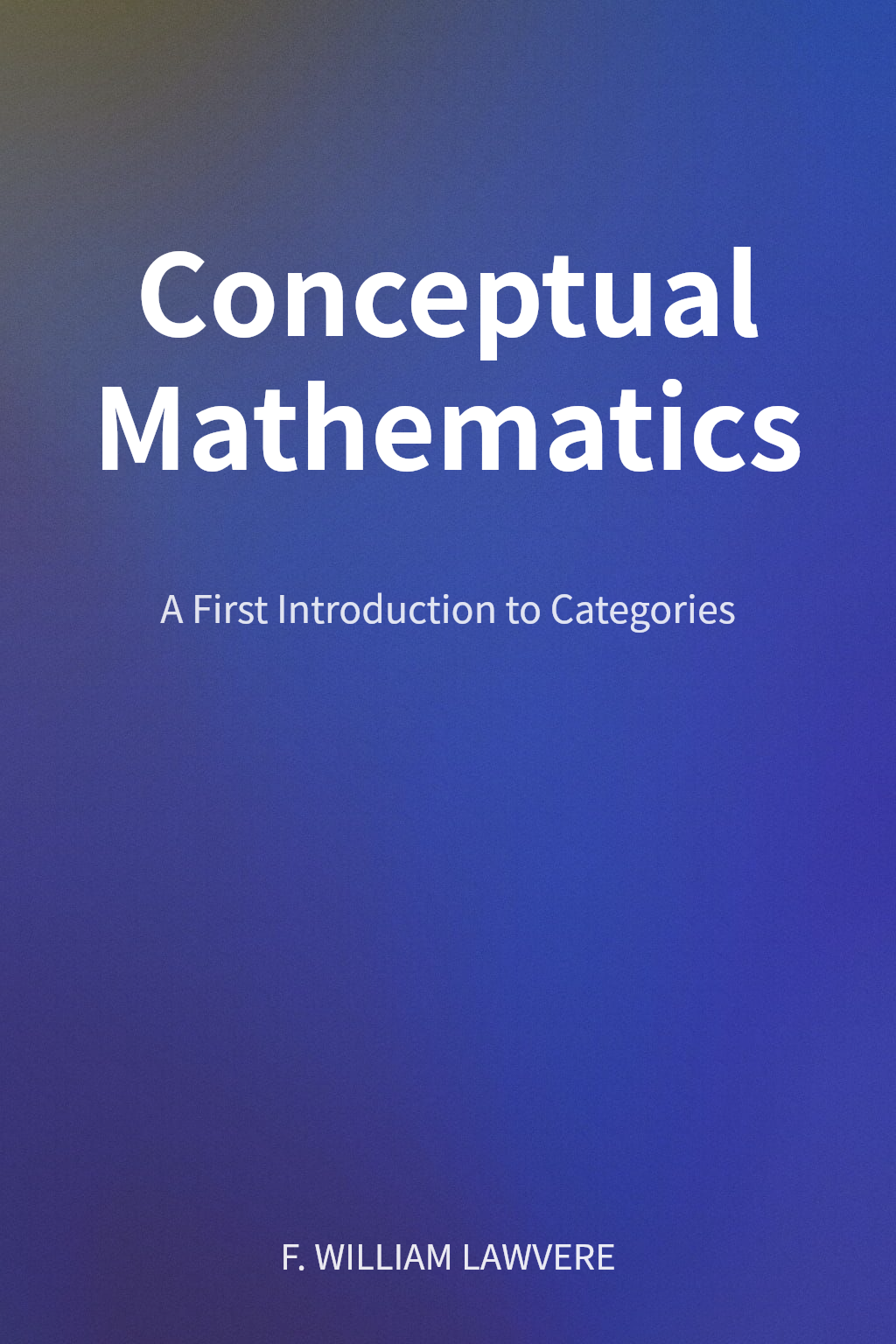 Conceptual Mathematics cover