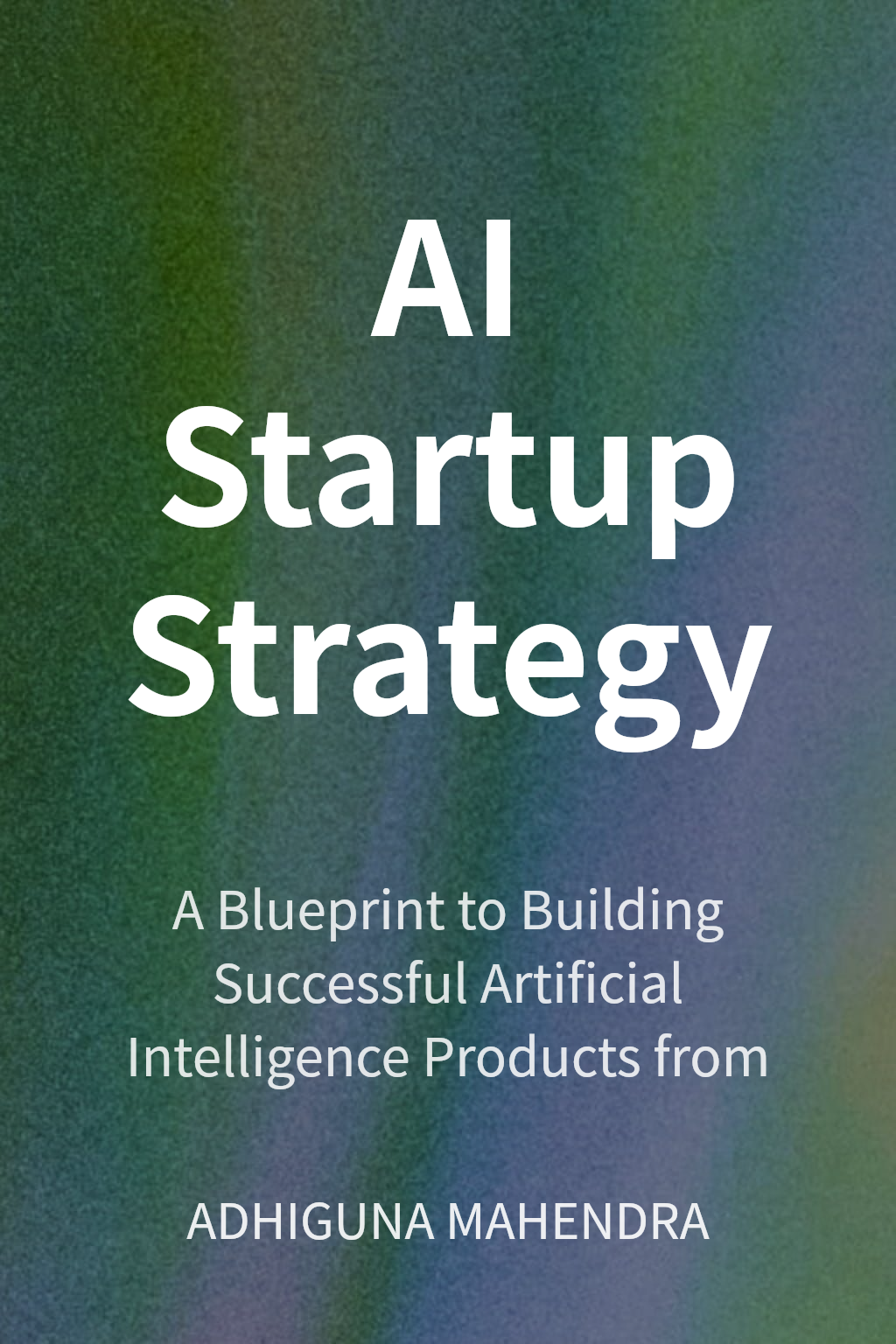 AI Startup Strategy cover