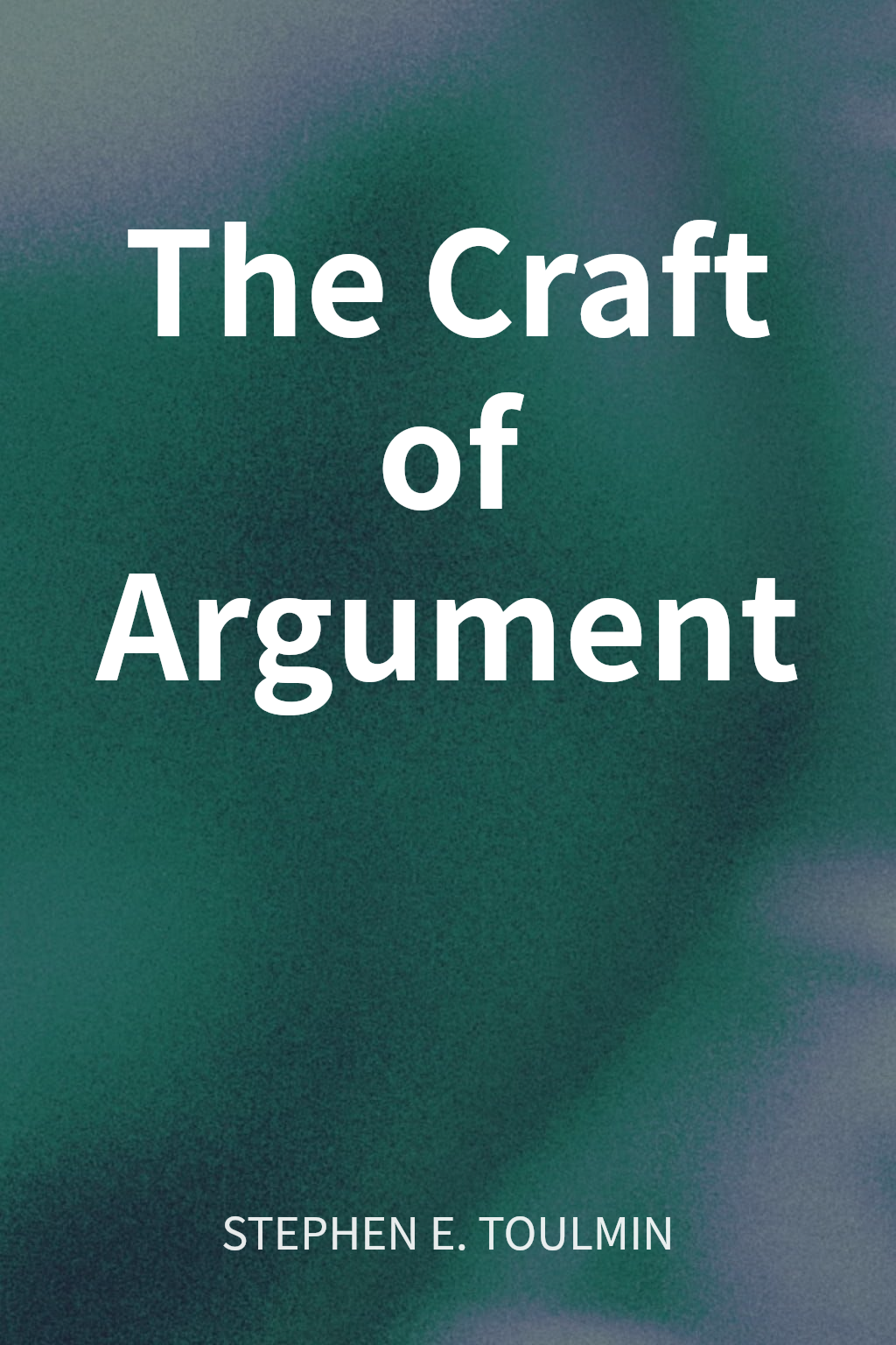The Craft of Argument cover