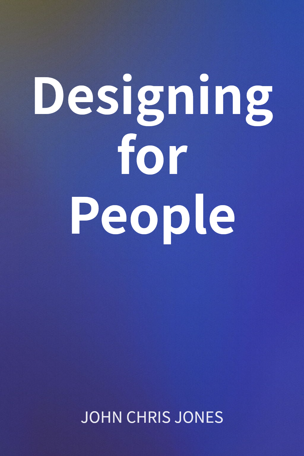 Designing for People cover