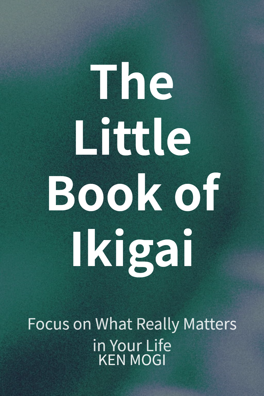 The Little Book of Ikigai cover