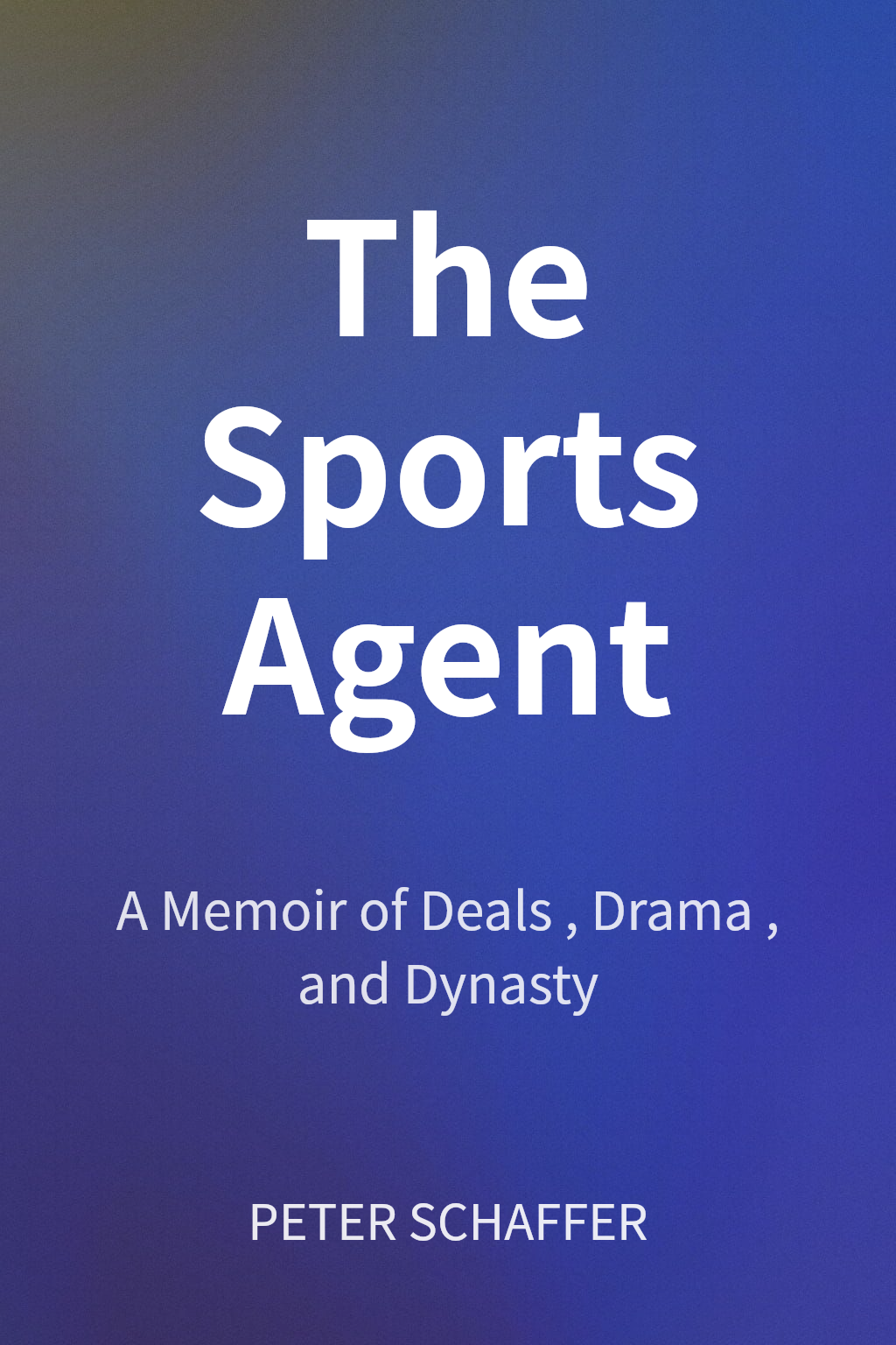 The Sports Agent cover