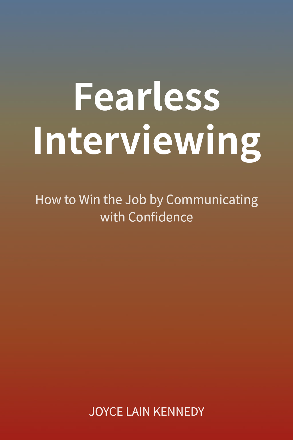 Fearless Interviewing cover