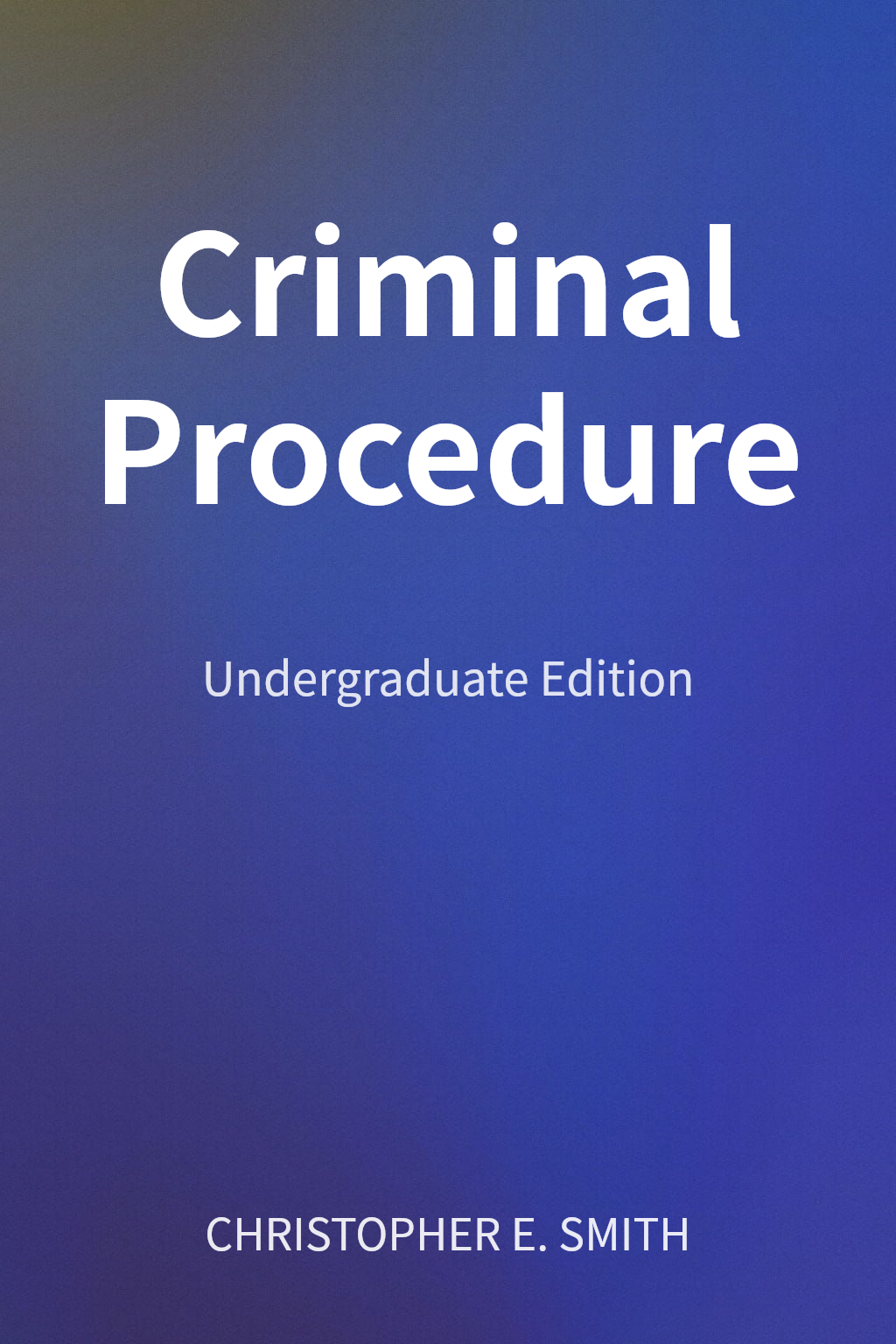 Criminal Procedure cover
