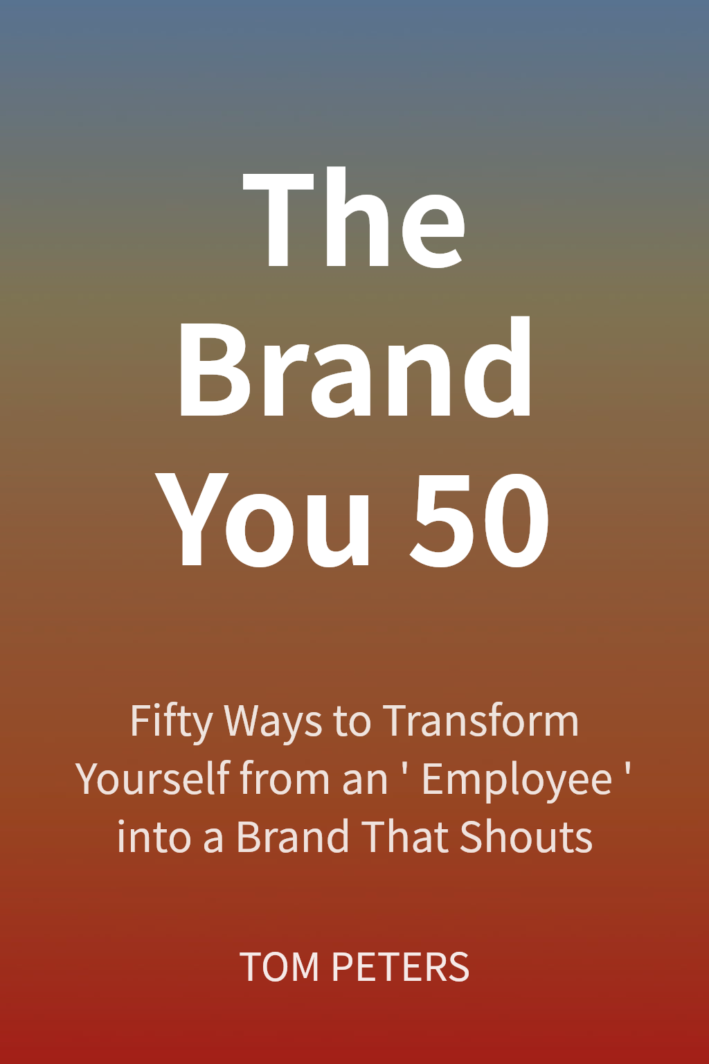The Brand You 50 cover