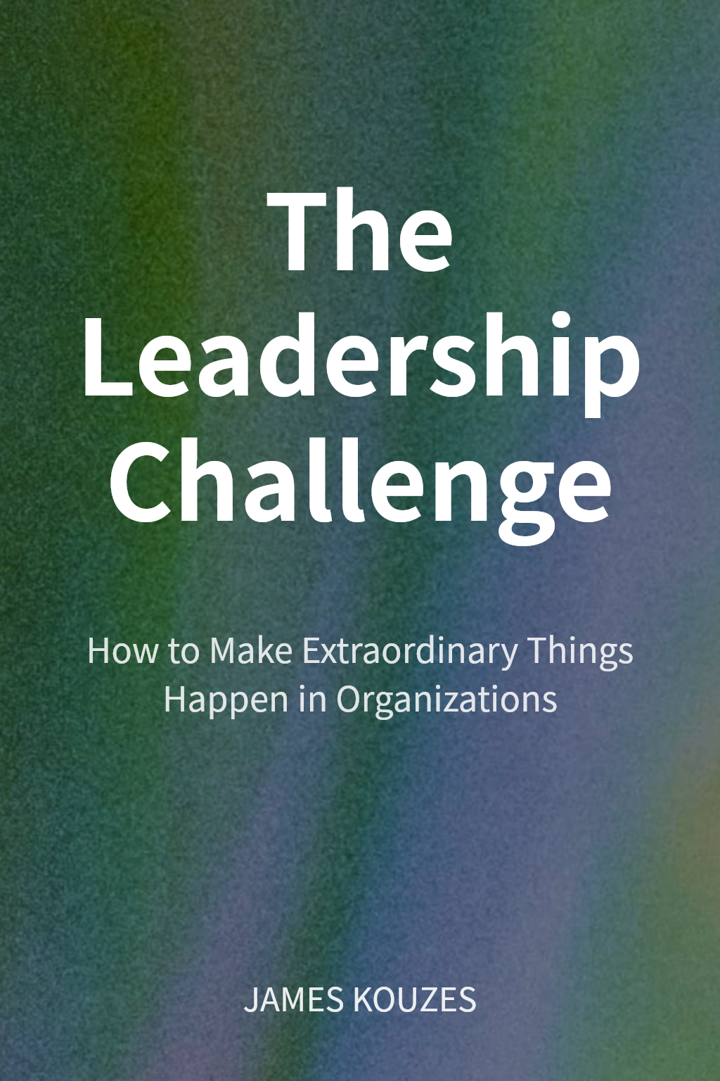 The Leadership Challenge cover