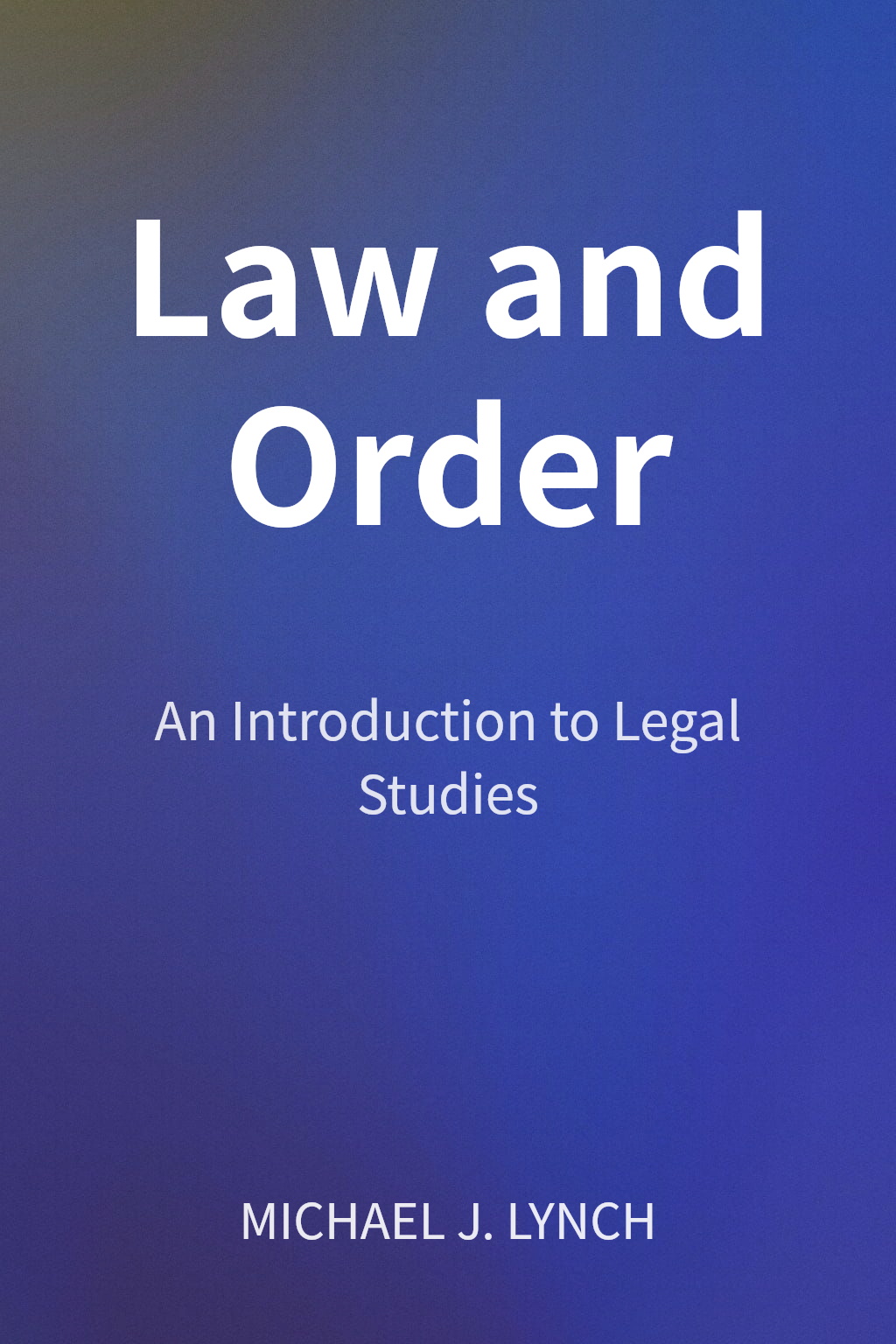 Law and Order cover