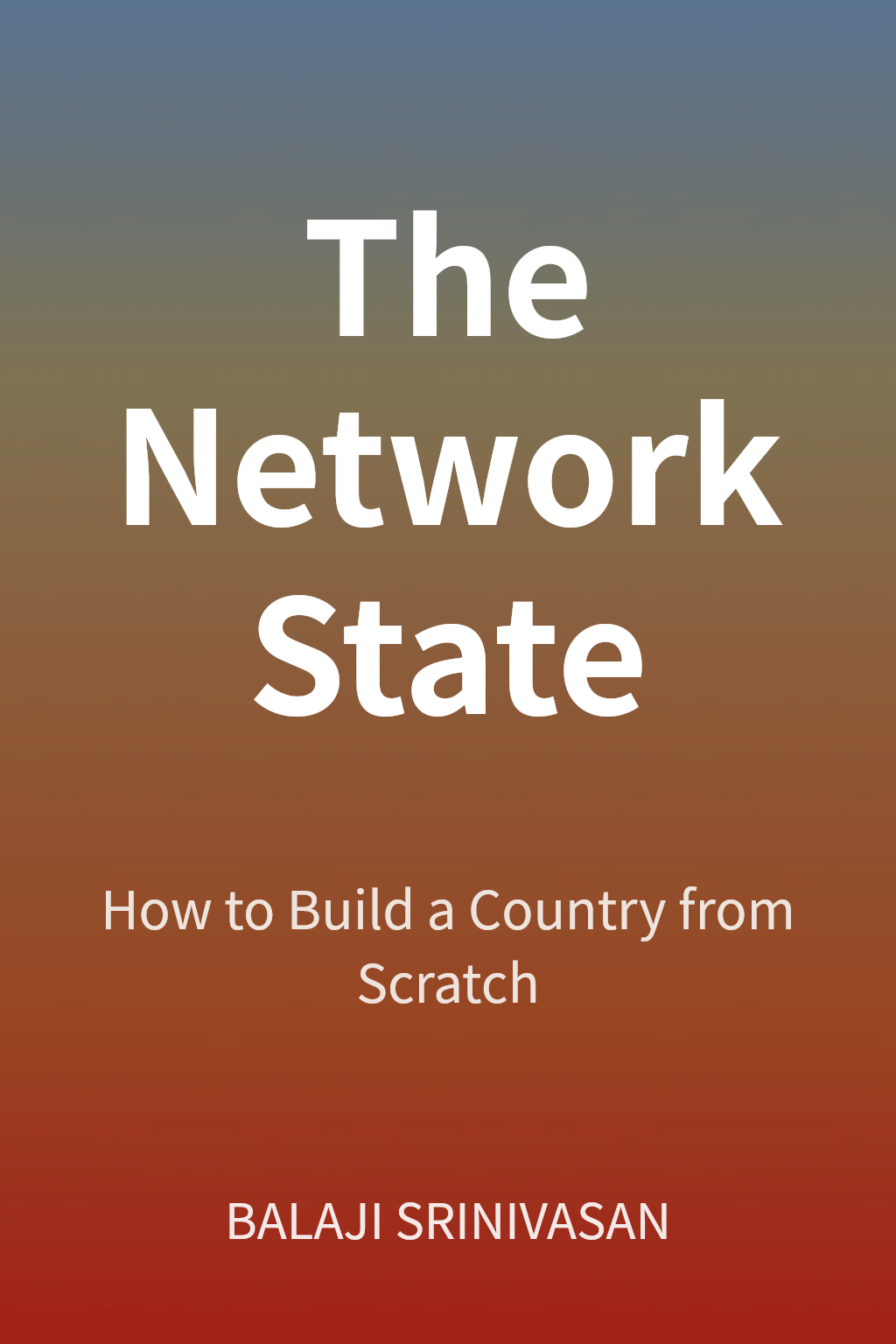 The Network State cover