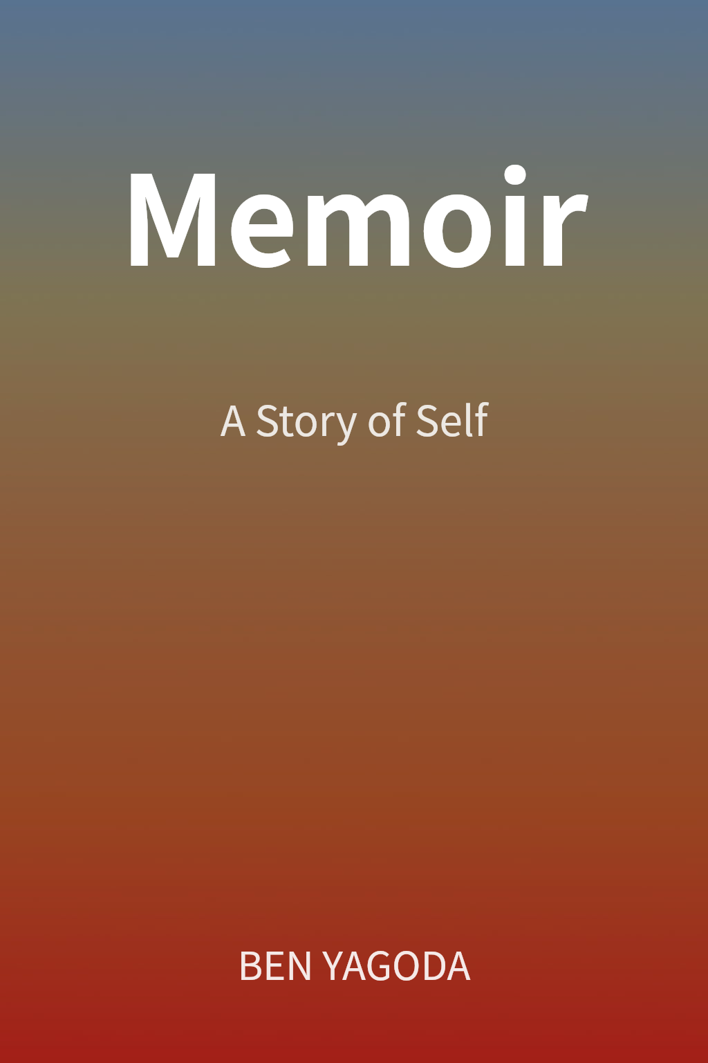 Memoir cover