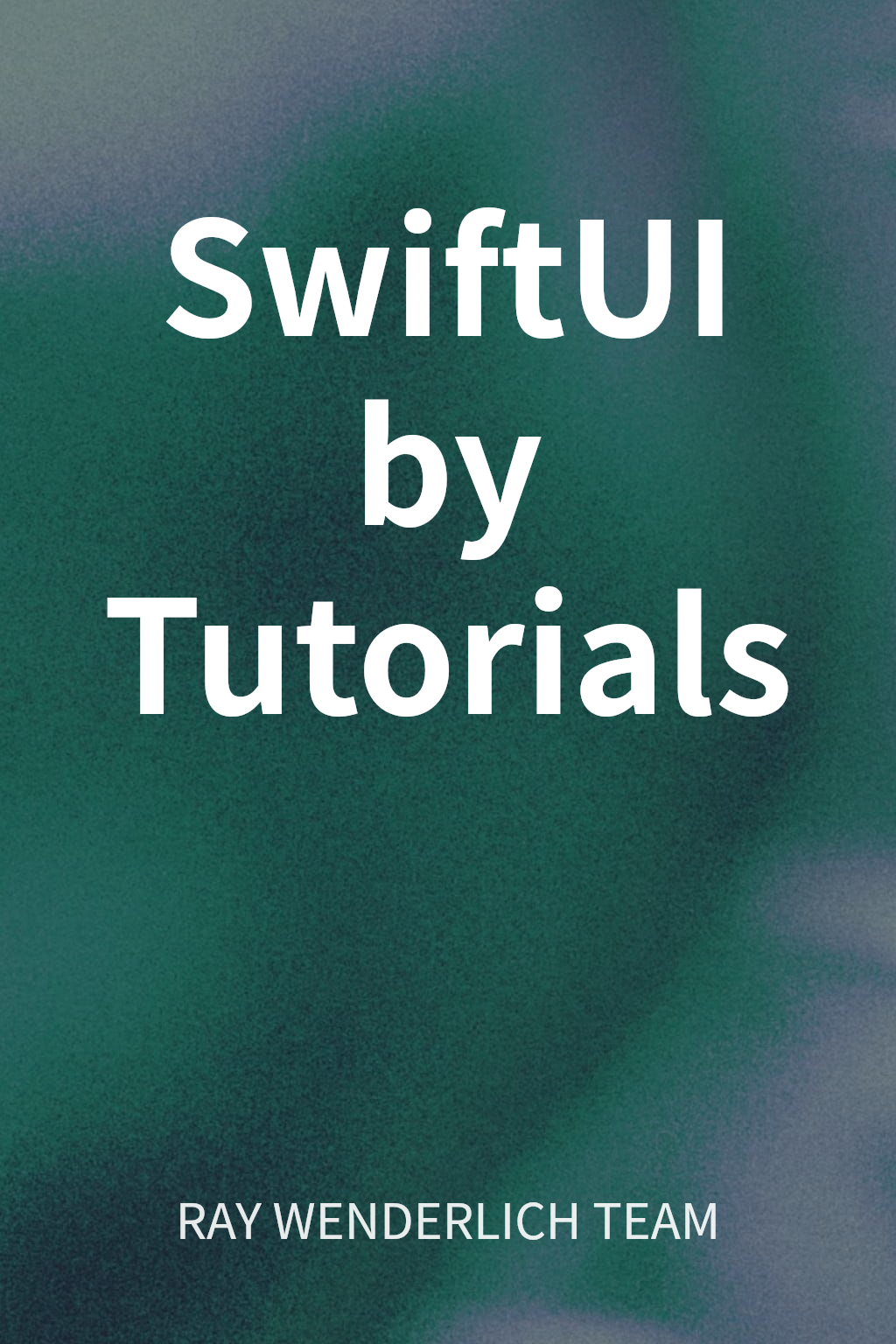 SwiftUI by Tutorials cover