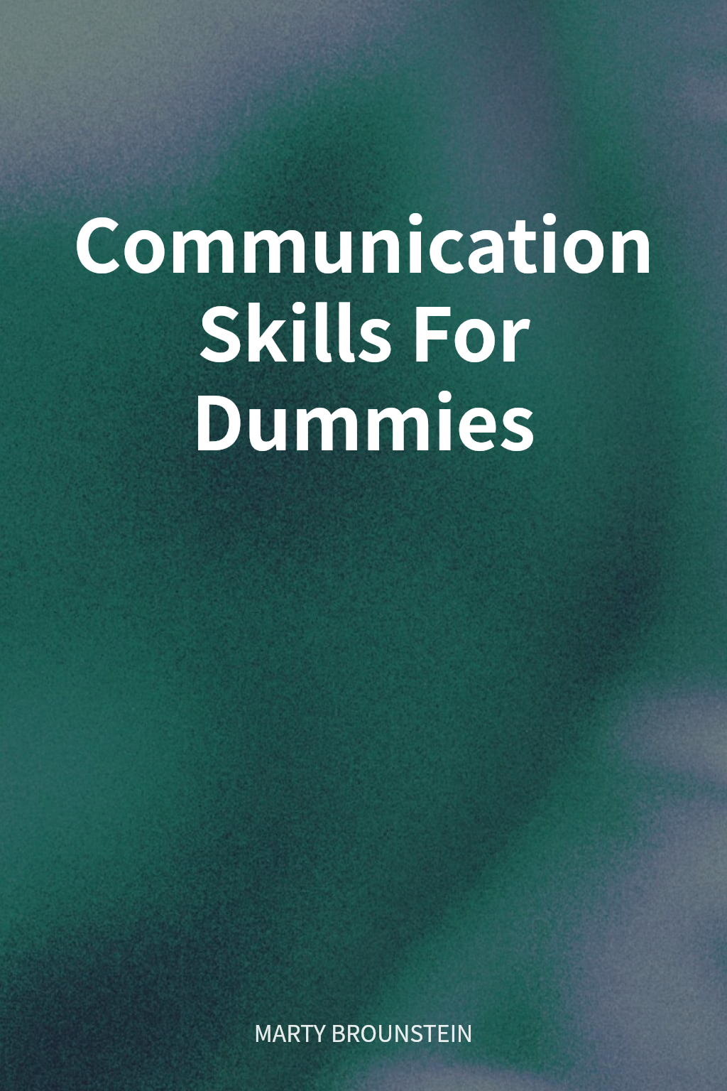 Communication Skills For Dummies cover