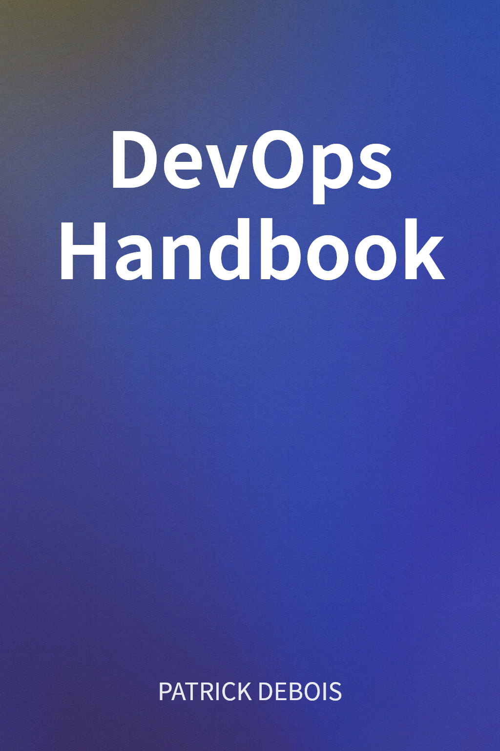 DevOps Handbook cover