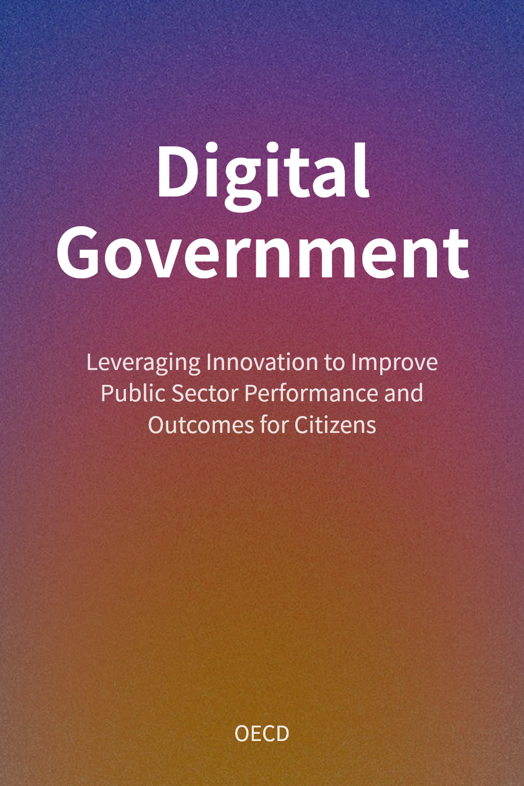Digital Government cover