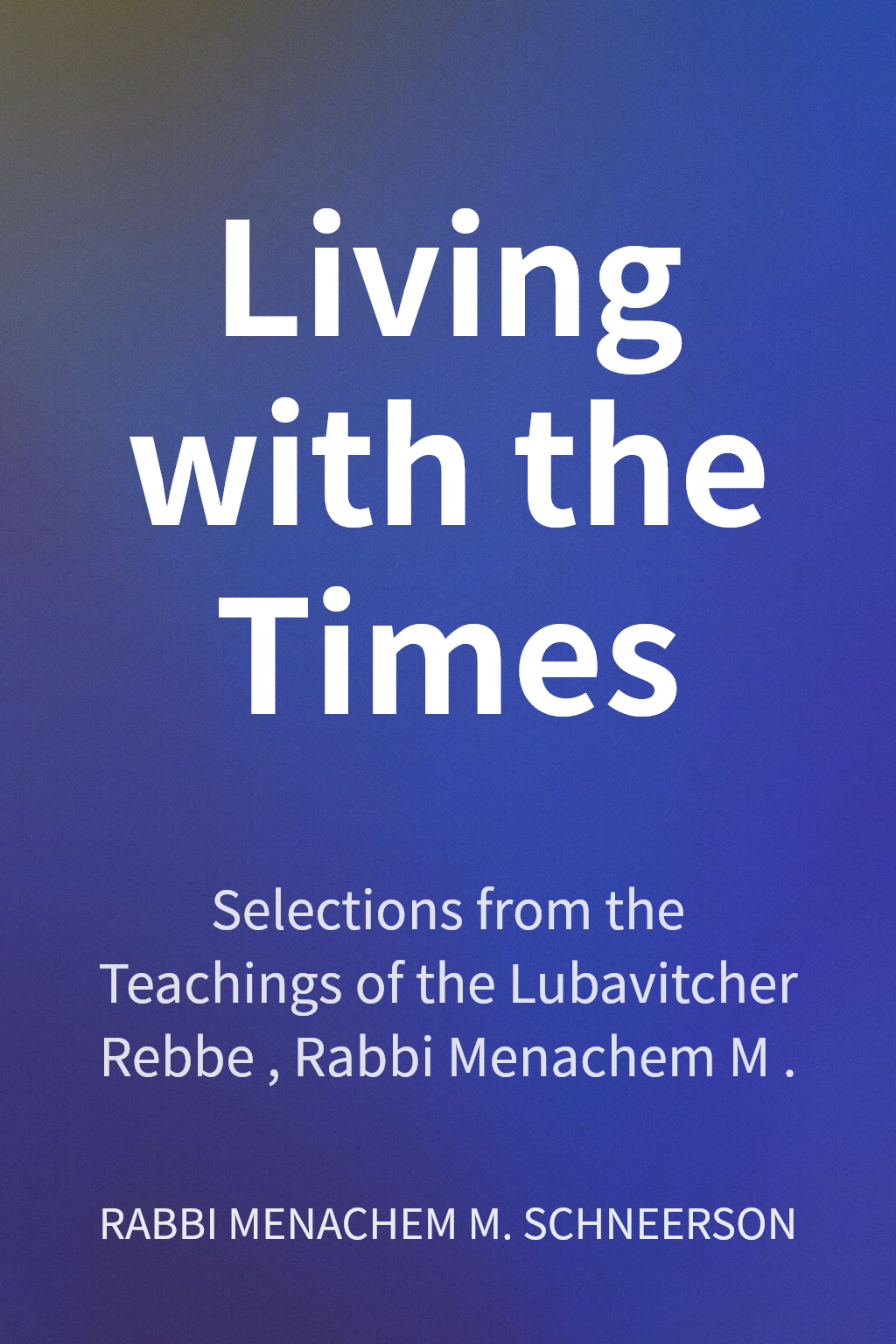 Living with the Times cover