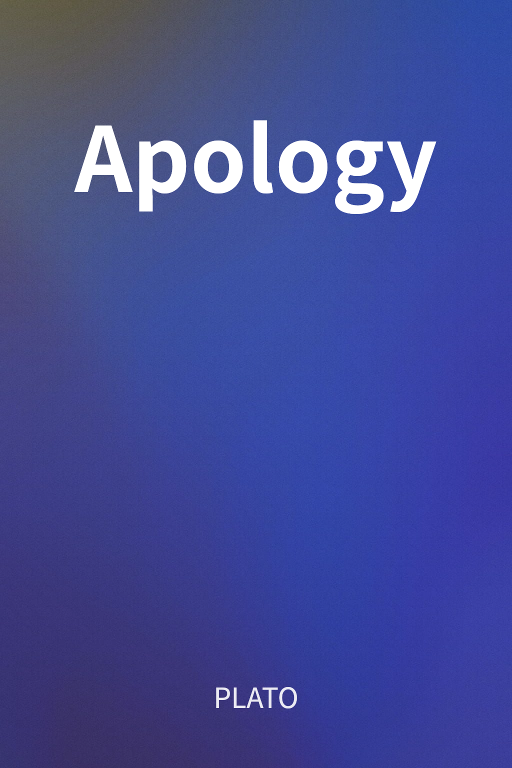 Apology cover
