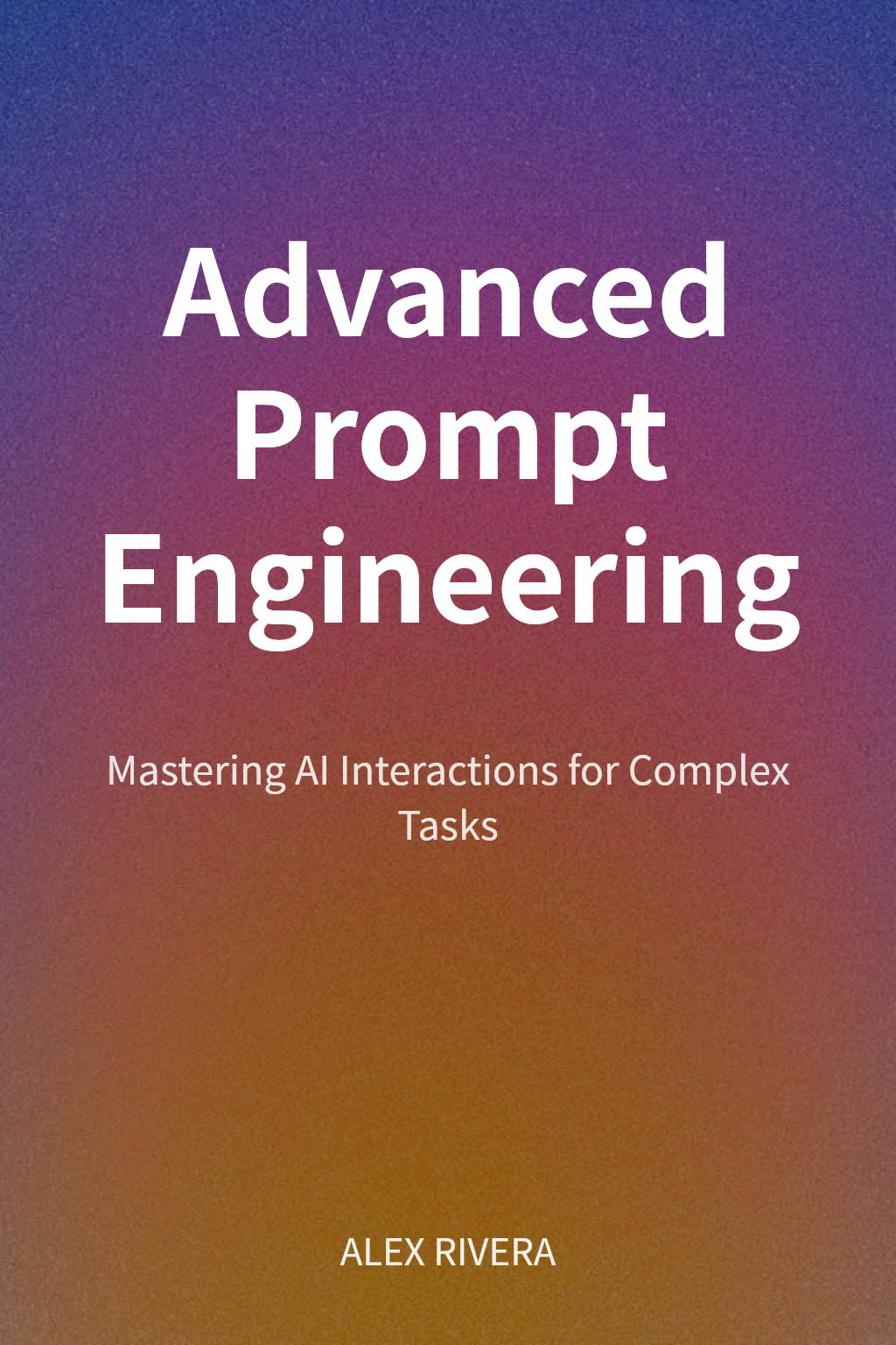 Advanced Prompt Engineering cover
