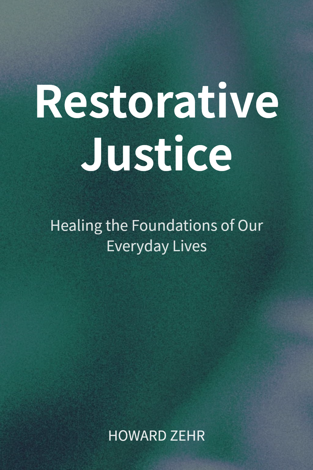 Restorative Justice cover