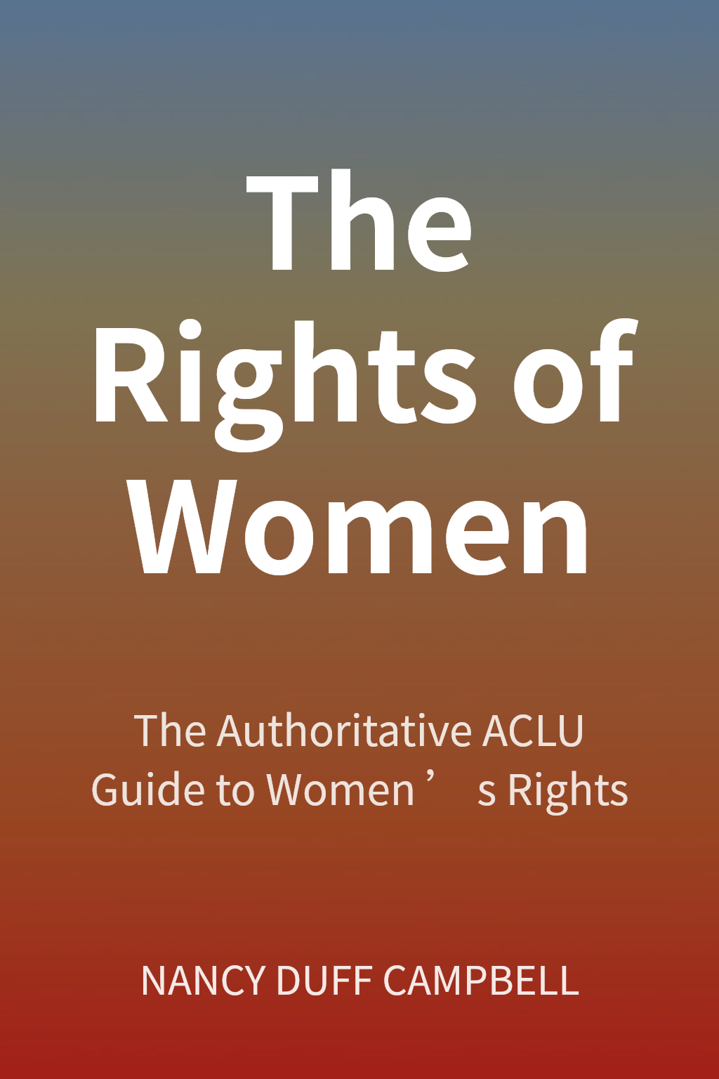 The Rights of Women cover