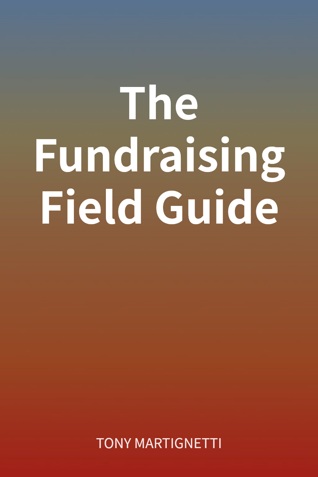 The Fundraising Field Guide cover