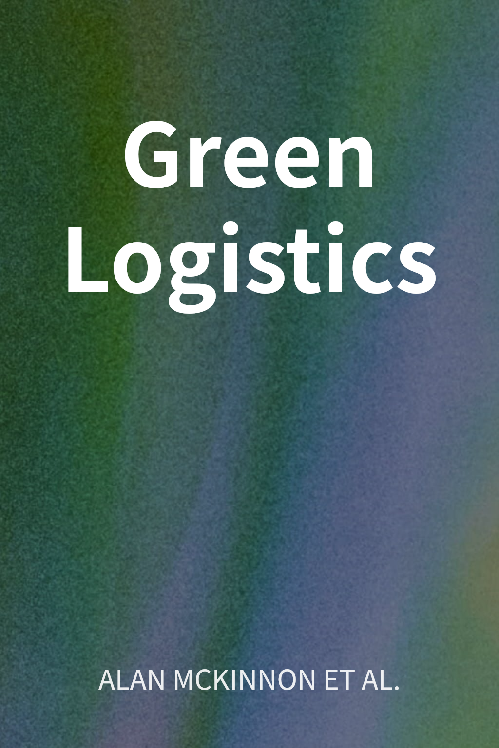 Green Logistics cover