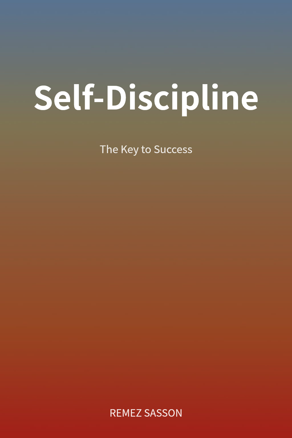 Self-Discipline cover