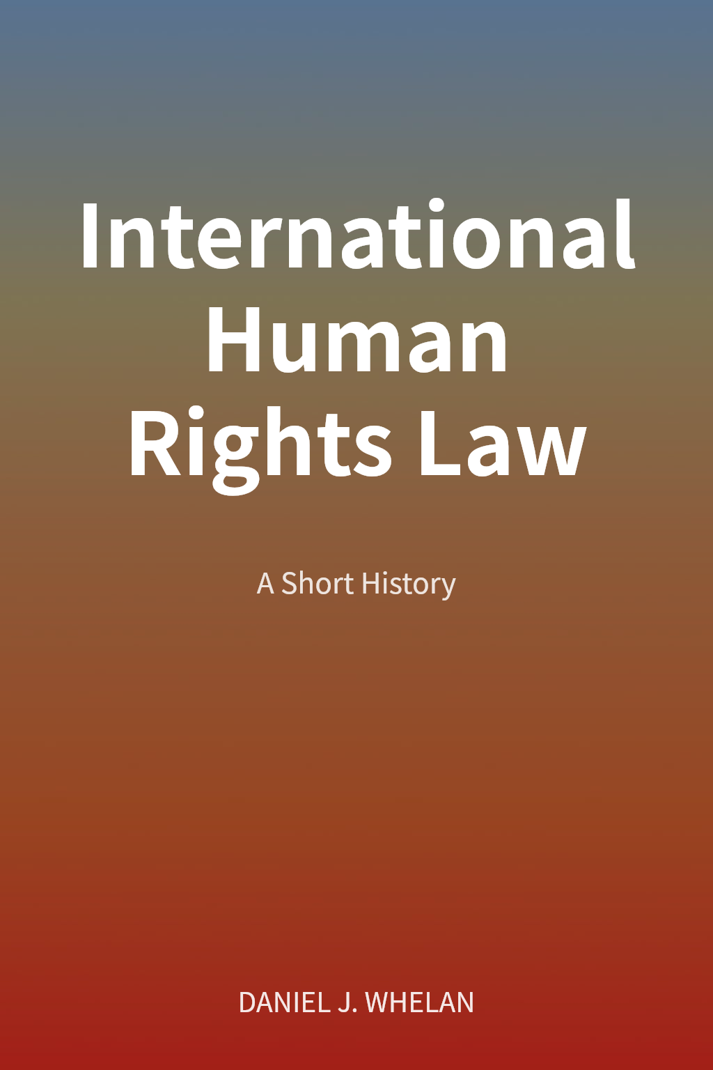 International Human Rights Law cover