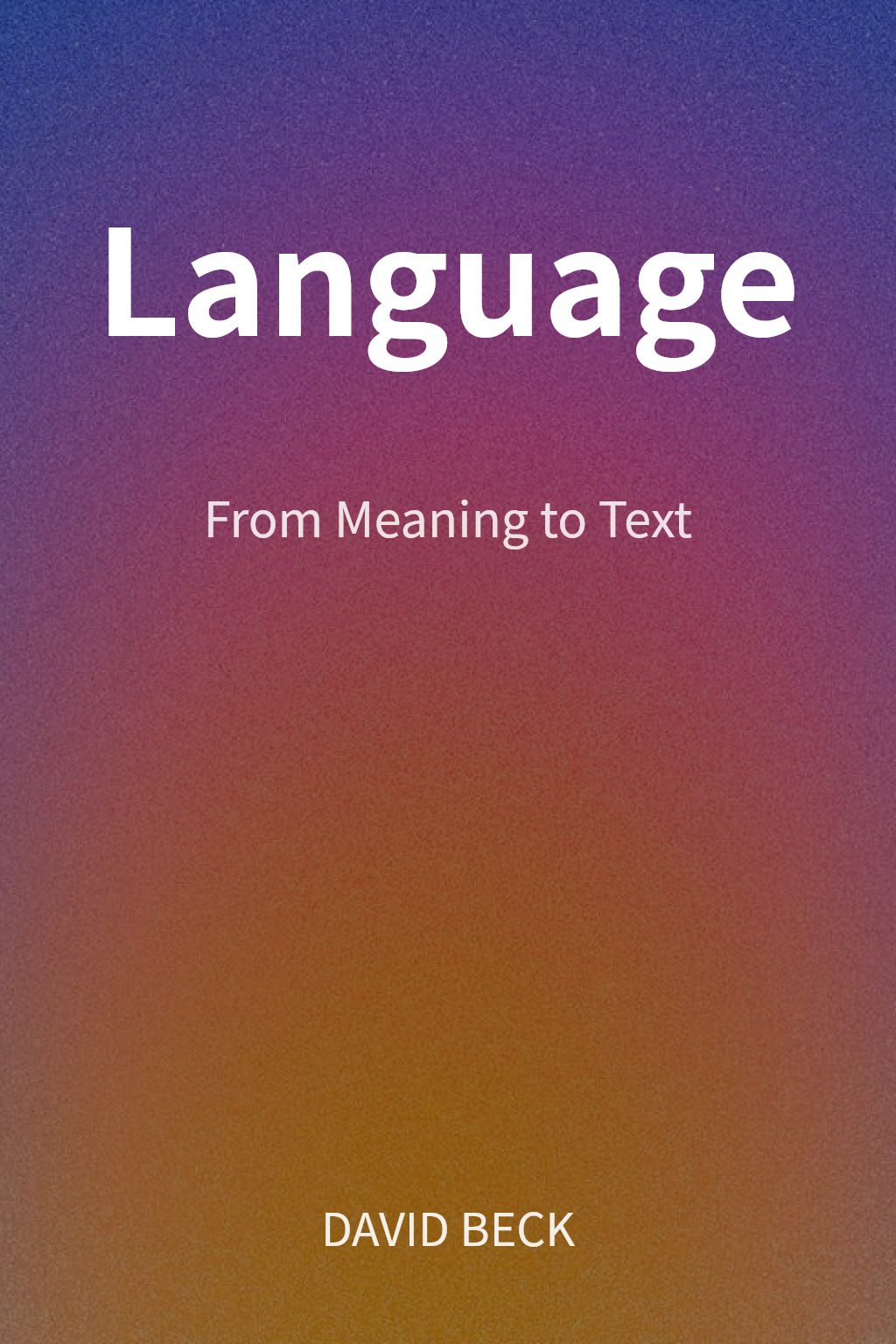 Language cover