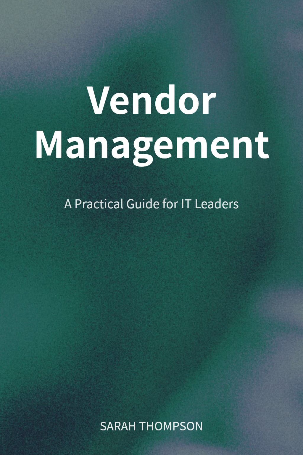 Vendor Management cover