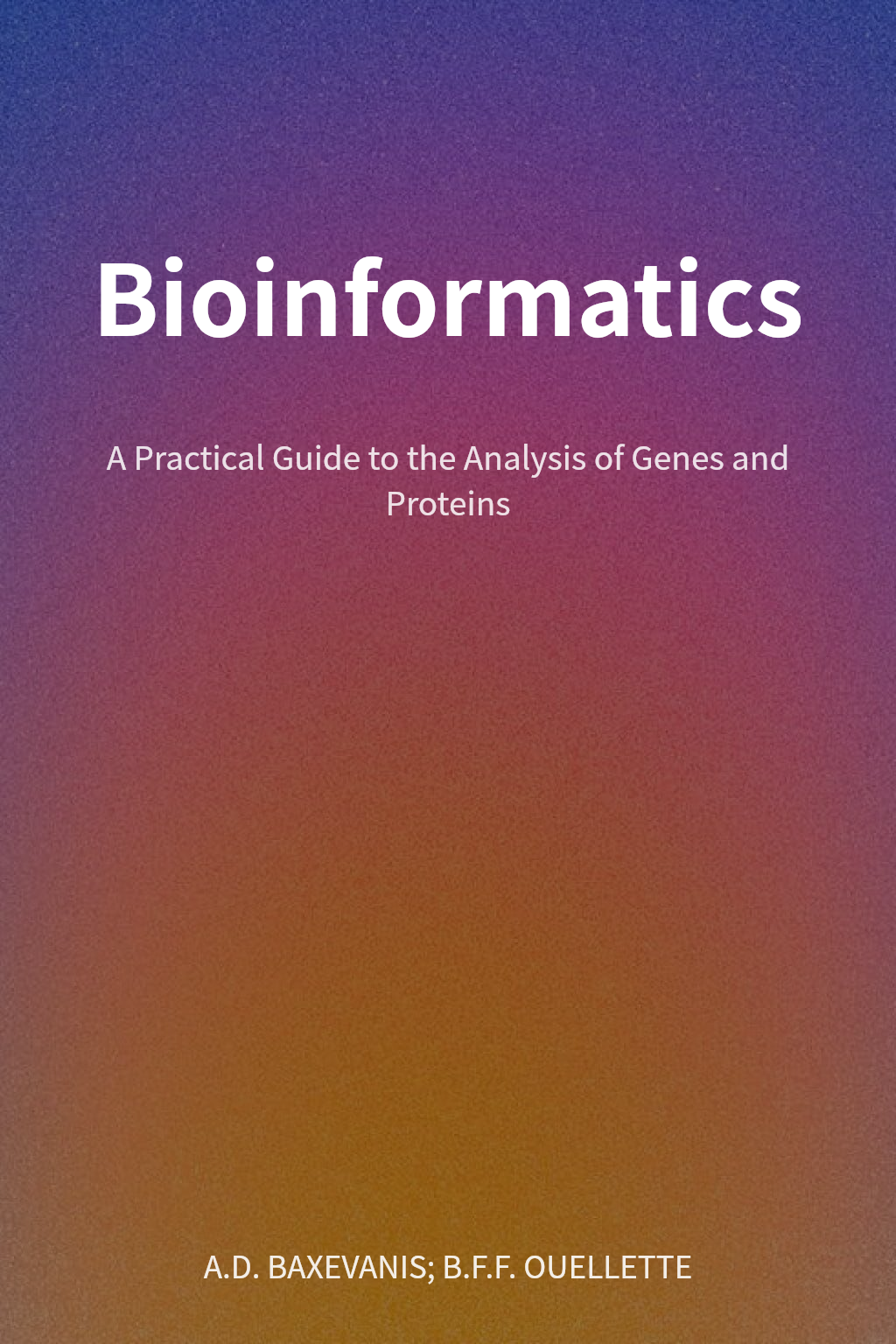 Bioinformatics cover