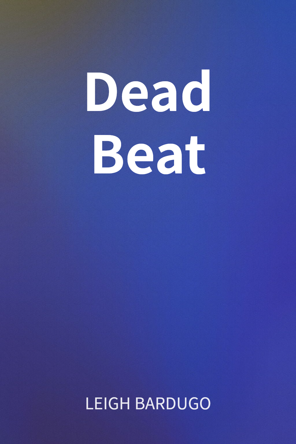 Dead Beat cover
